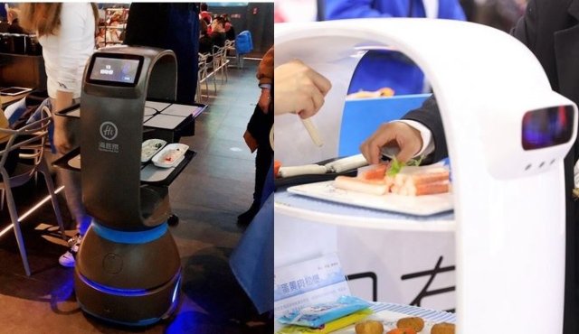 Robots camareros Robots camareros
