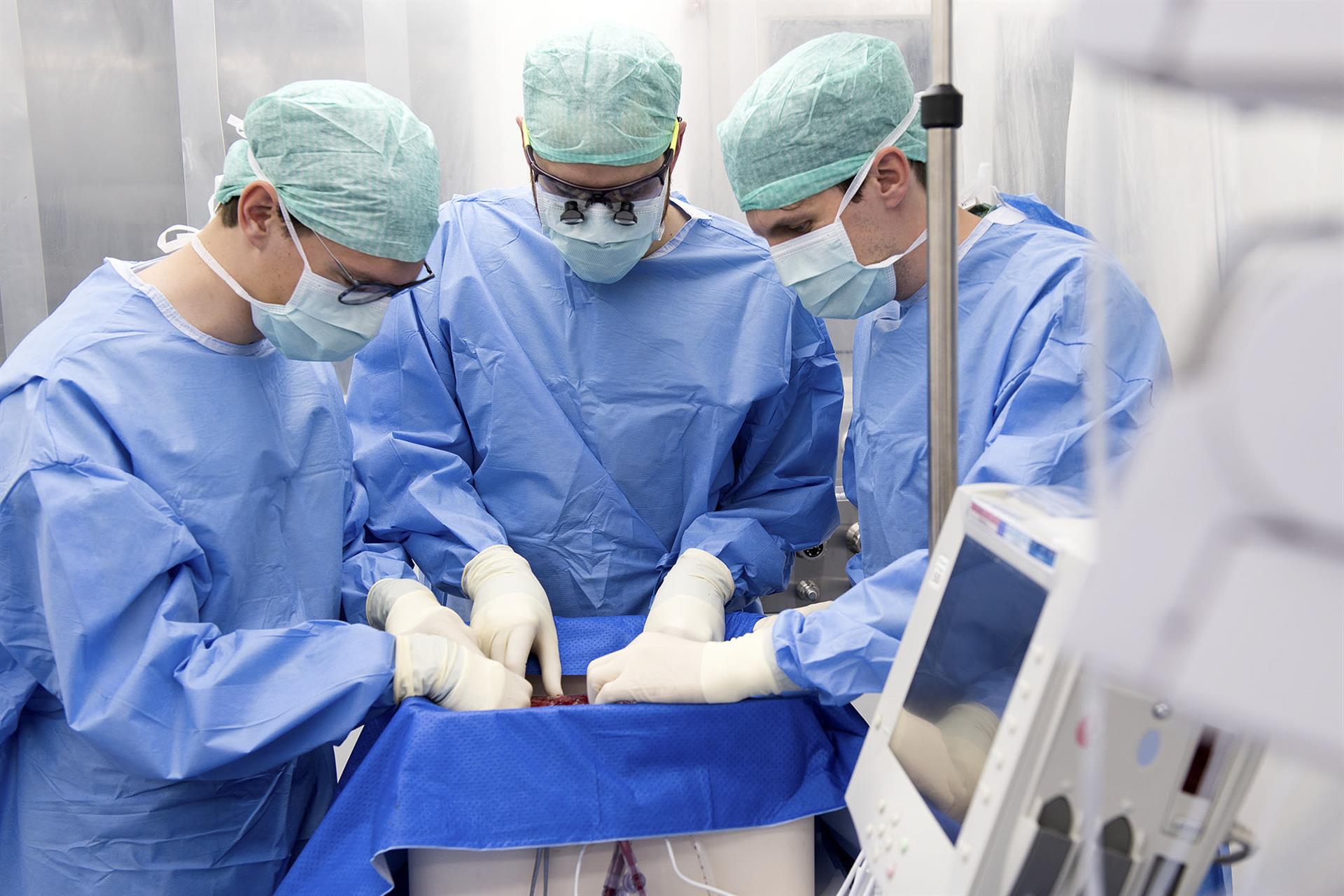 Trasplanten per primer cop un fetge conservat tres dies fora del cos