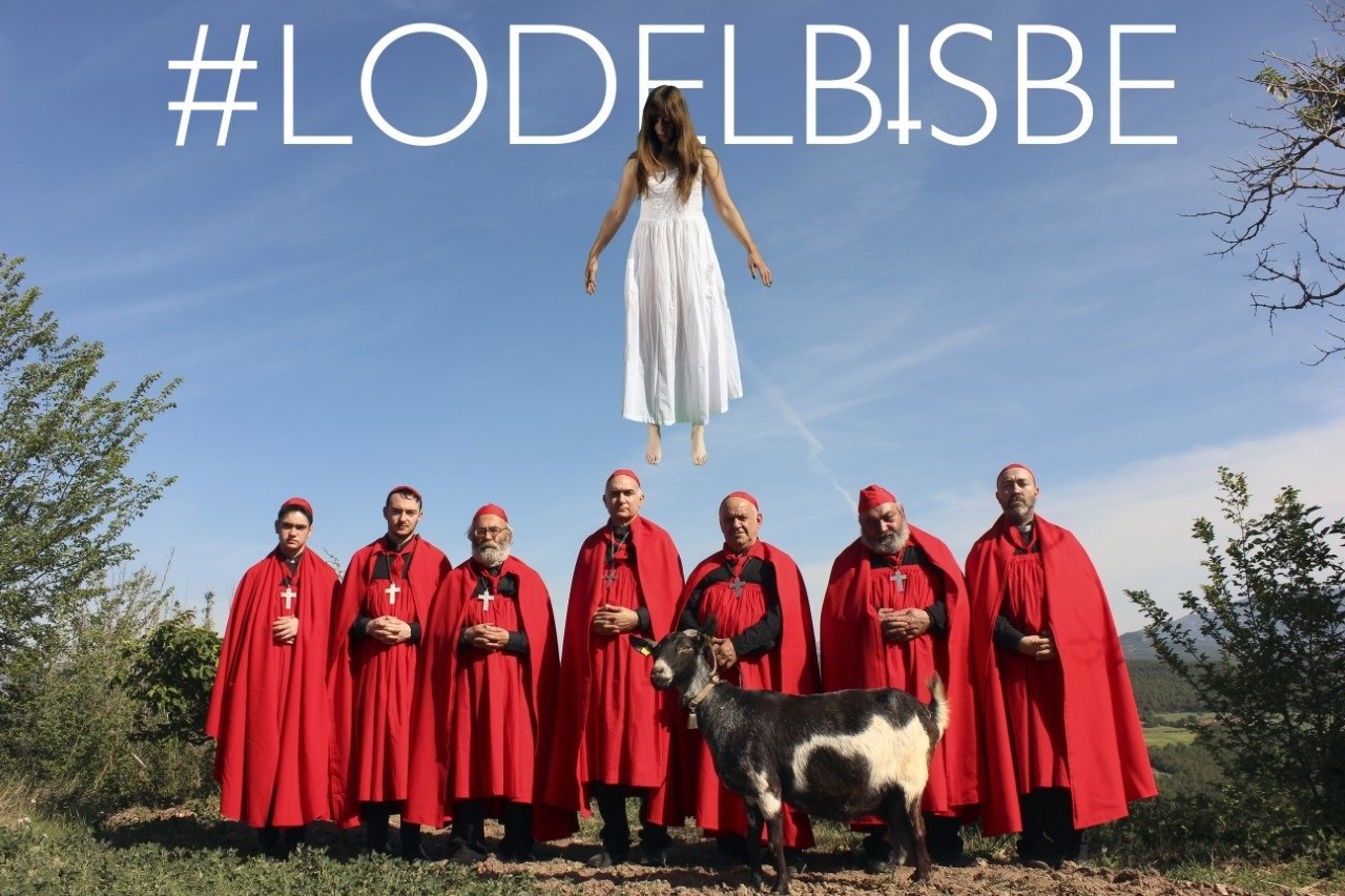 Cartel de la obra de teatro Lo del bisbe, sobre Xavier Novell Lacetània Teatre Cartel de la obra de teatro Lo del bisbe, sobre Xavier Novell Lacetània Teatre