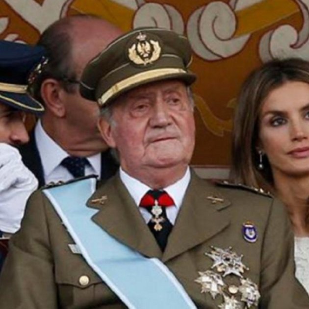 felipe juan carlos letizia desfile militar