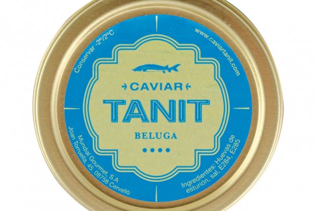 Caviar de beluga iraniana Tanit
