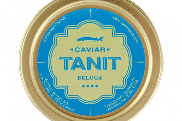 Caviar de beluga iraní Tanit