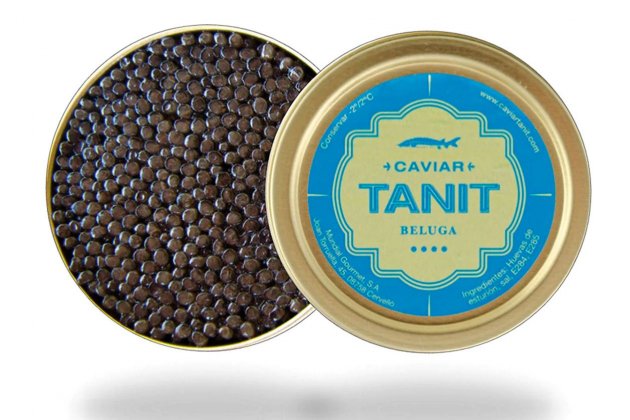 Caviar de beluga iraniana de la marca Tanit2