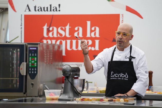 Tast a la Rambla escriba