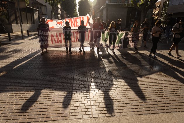 Manifestación contra acto de Vox en Cornellà Sergi Alcàzar (6)