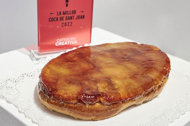 Mejor coca creativa tarte tatin Sant Joan 2022 Mejor coca creativa tarte tatin Sant Joan 2022