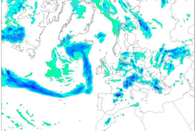 Mapa previst Catalunya juny 2022 / Foto: GFS Wetterzentrale.de