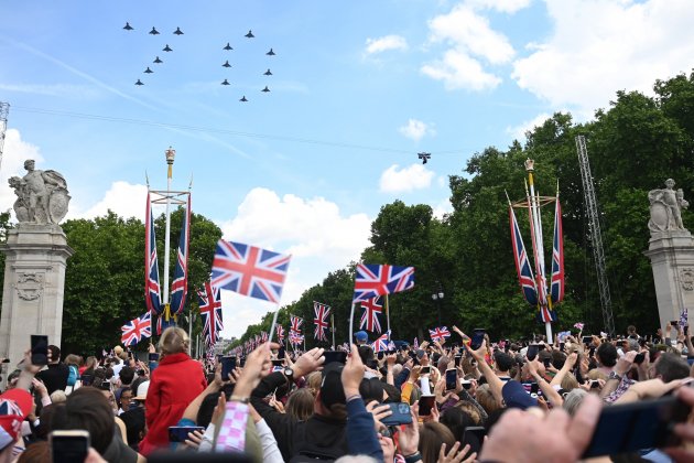 jubileo reina isabel ii londres buckingham efe