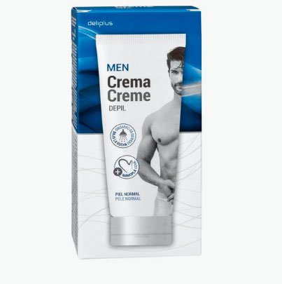 Crema depilatoria para hombre de Deliplus