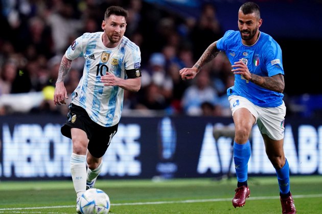 Leonardo Spinazzola Messi Italia Argentina Finalissima Europa Press
