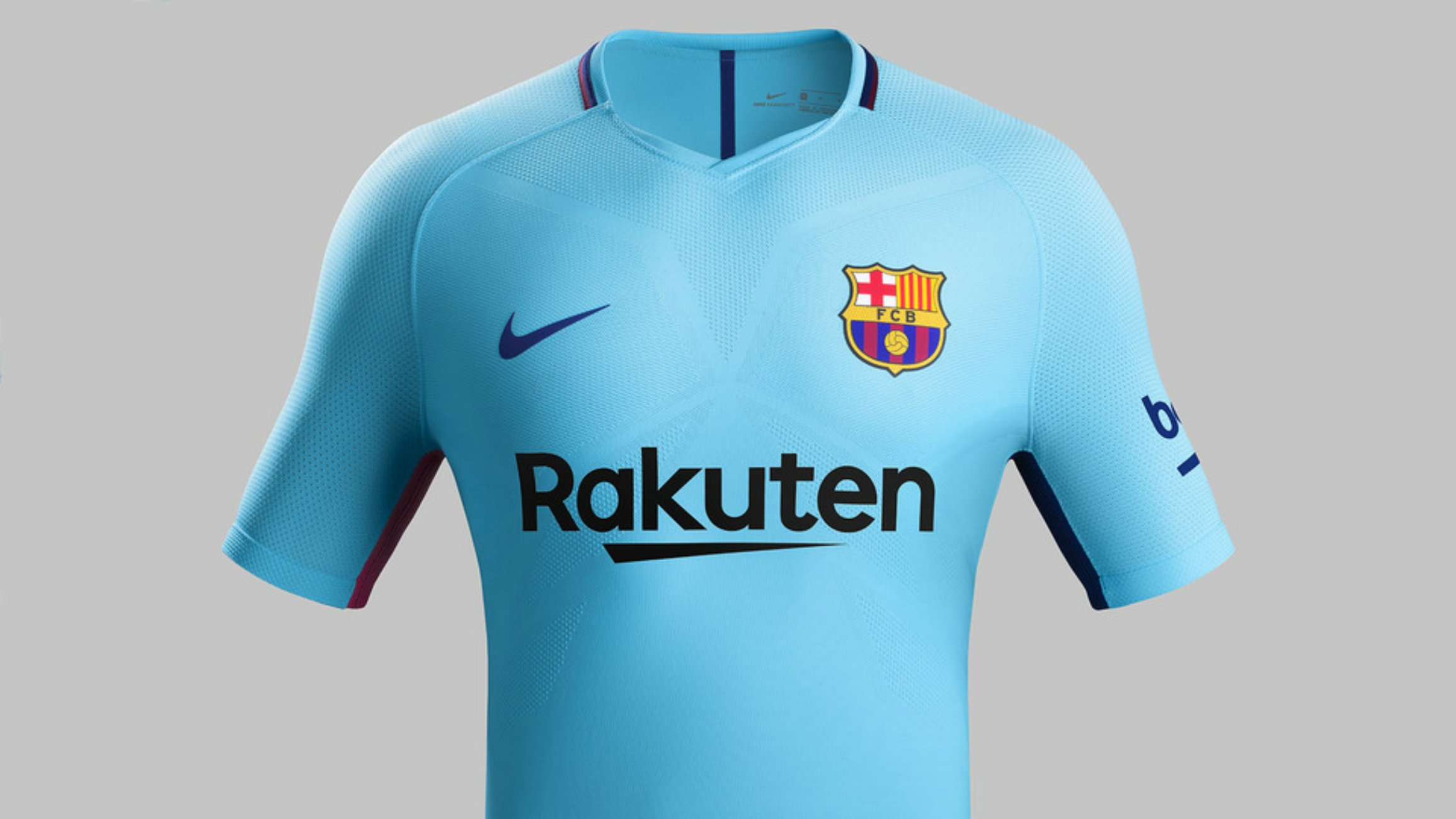 Así es la segunda camiseta azul del Barça