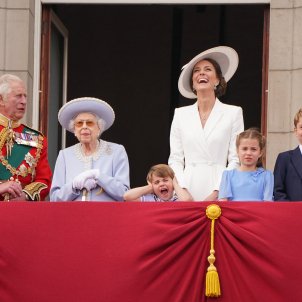 EuropaPress - La reina Isabel II en el palacio de Buckingham por su Jubileo de Platino