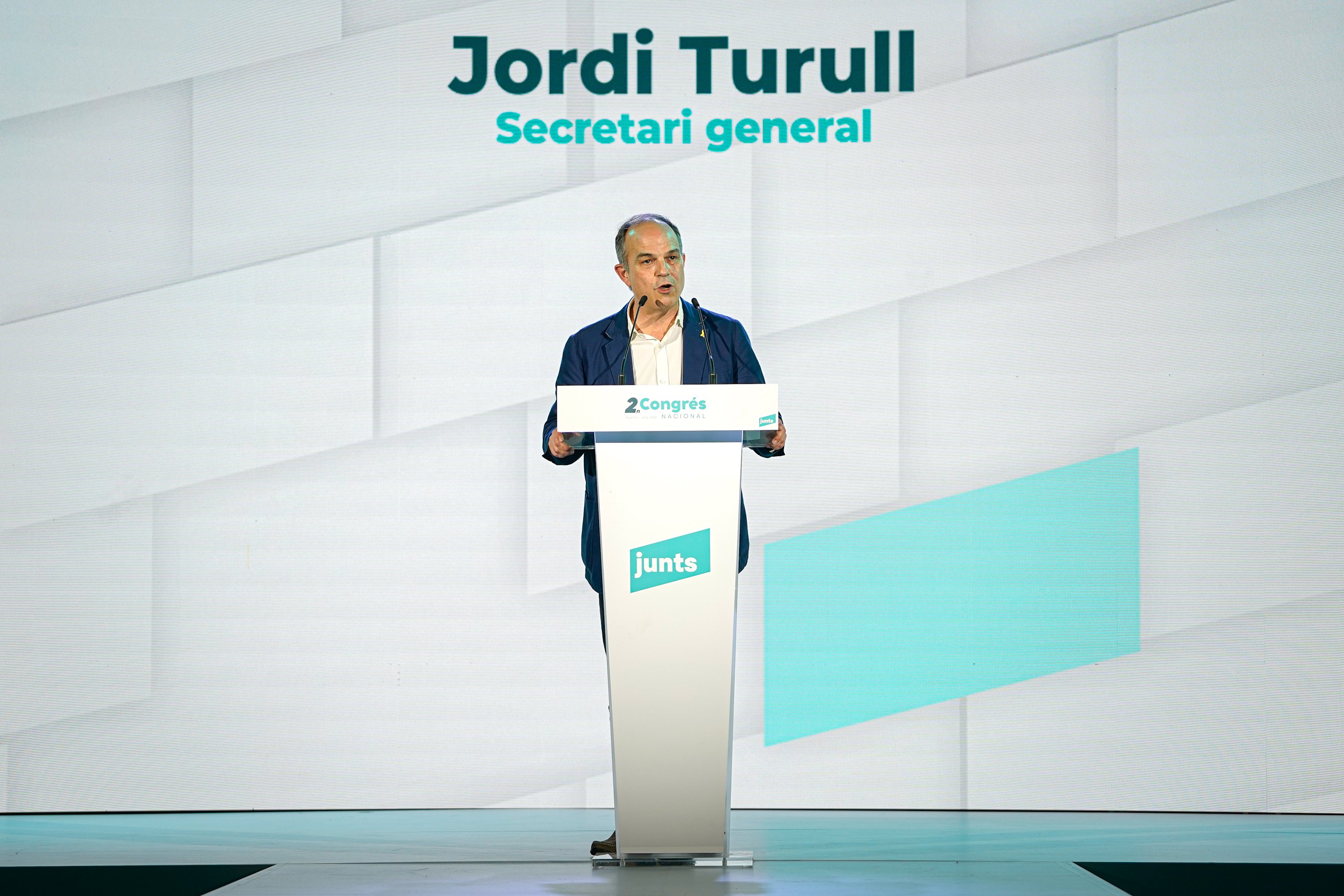 Jordi Turull: "Laura Borràs y yo no competimos"