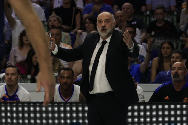 Pablo Laso entrenador Real Madrid baloncesto EFE Pablo Laso entrenador Real Madrid baloncesto EFE