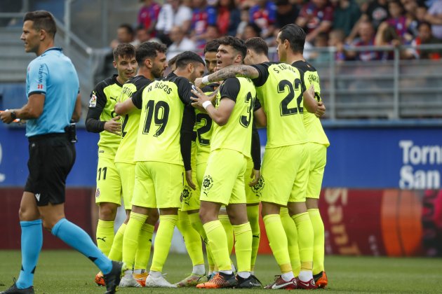 Celebracion gol Girona play off Eibar EFE