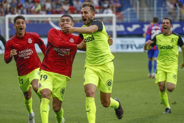 Celebracion Girona play off EFE