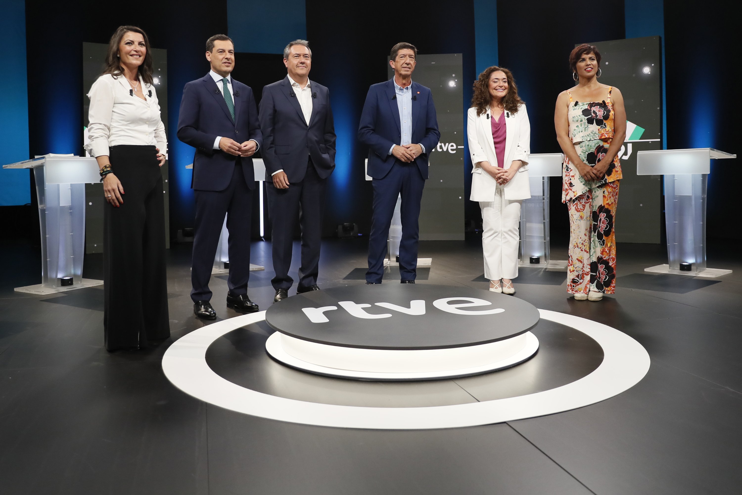 Moreno evita la confrontació en el primer debat per les eleccions andaluses