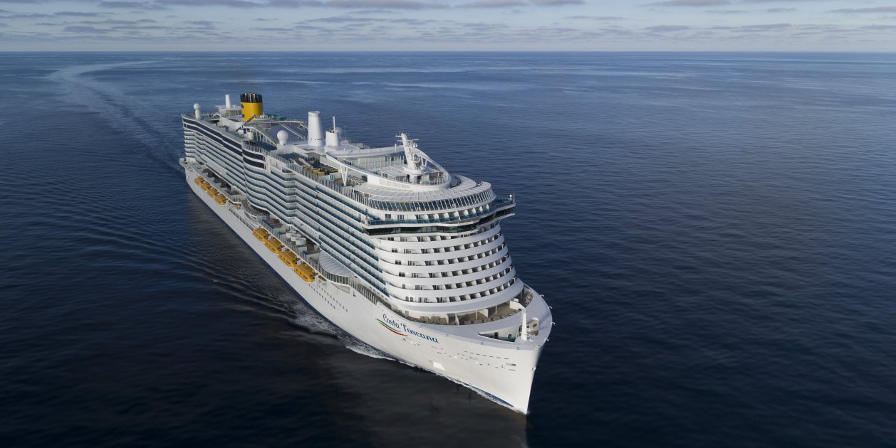 El espectacular Costa Toscana así es el nuevo buque de Costa Cruceros