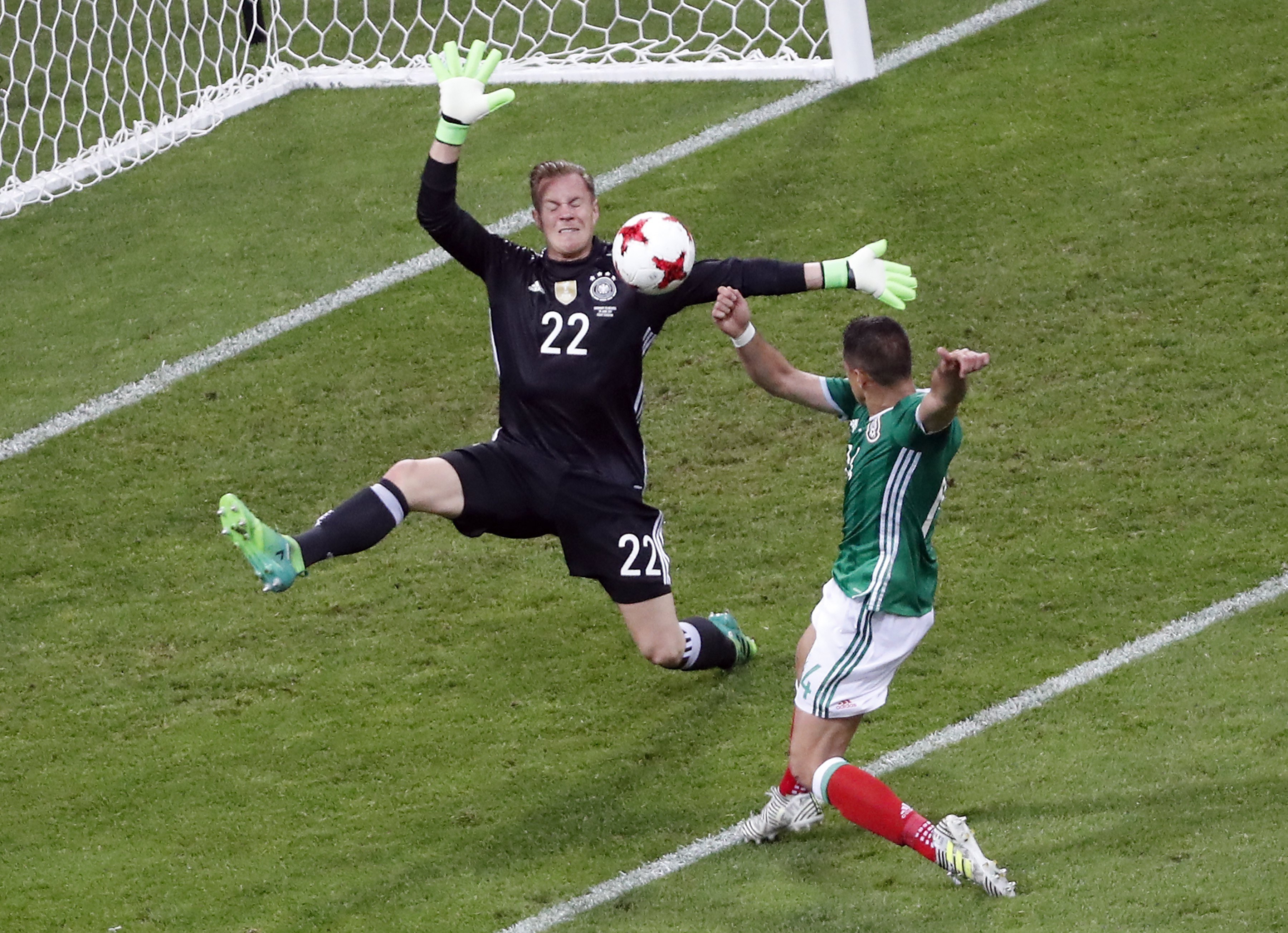 La Alemania de Ter Stegen supera a México y jugará la final de la Confederaciones (4-1)