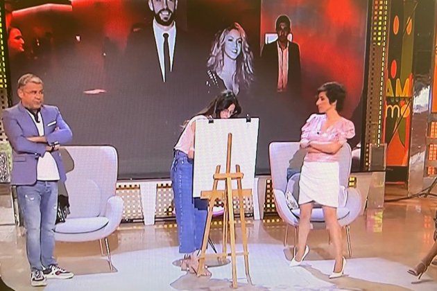 Retratista novia Pique Salvame 2 Telecinco Retratista novia Pique Salvame 2 Telecinco