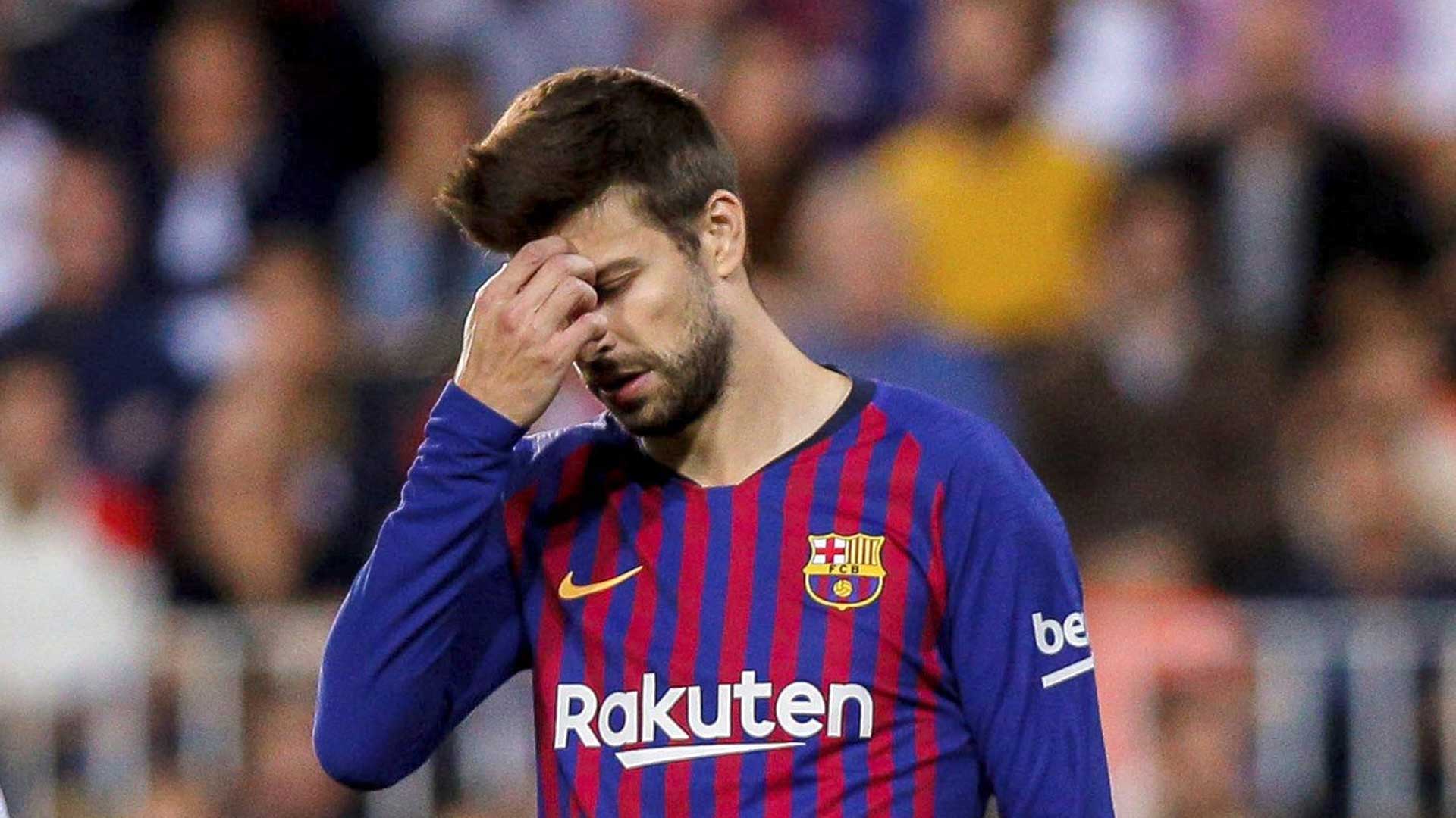 Piqué preocupa al Barça