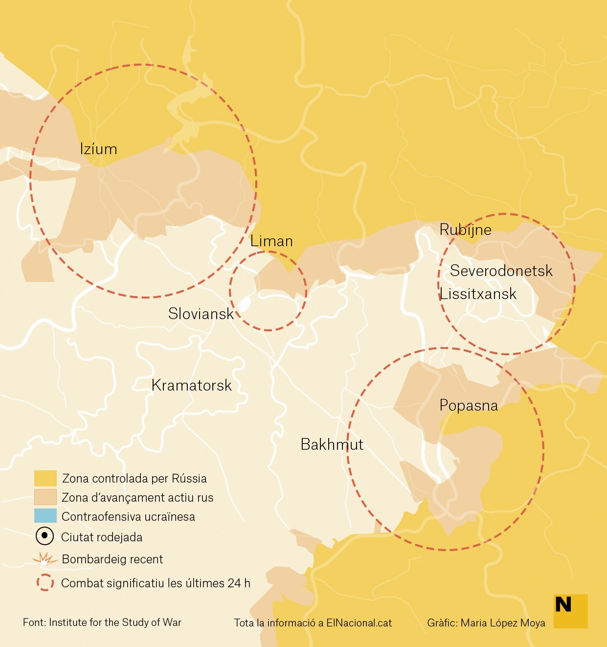 Mapa Ucraïna Donbas 7 juny cat   Maria López Moya 
