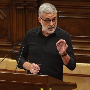 Carles Riera Albert ple parlament aval llei català escola CUP  / Foto: Sergi Alcàzar