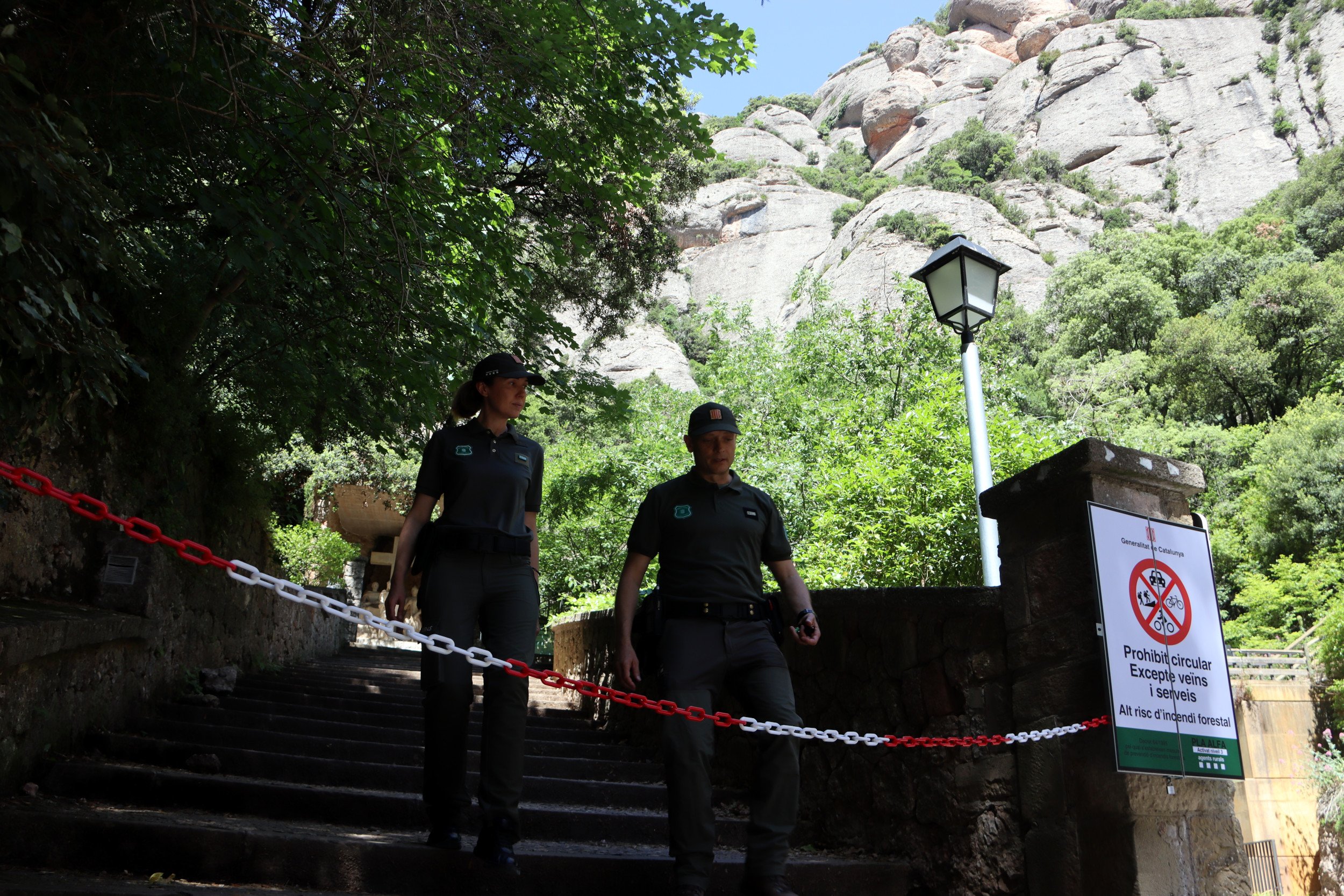 Más restricciones por la ola de calor extrema en Catalunya: más macizos cerrados y más municipios