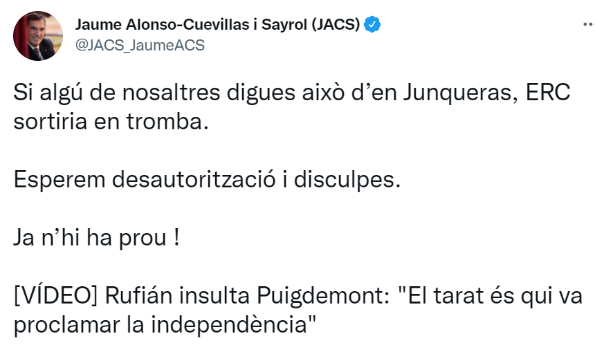 Tuit de Jaume Alonso Cuevillas Tuit de Jaume Alonso Cuevillas
