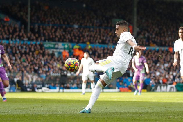 Raphinha voleia Leeds United Europa Press Raphinha voleia Leeds United Europa Press