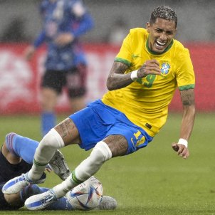 No tot són somriures per a Raphinha perquè no accepta que sigui la nova estrella del Barça