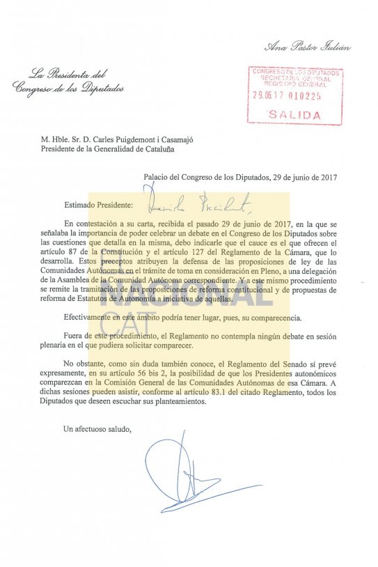 Ana Pastor Carta resposta 2017 06 30