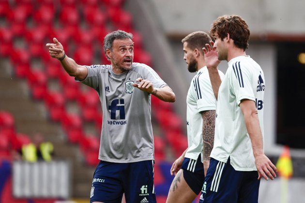 Luis Enrique Iñigo Martinez Marcos Alonso seleccion española EFE Luis Enrique Iñigo Martinez Marcos Alonso seleccion española EFE