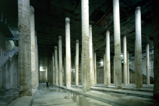 Diposit aigues pluvials Parc Joan Miro   AJ. BCN