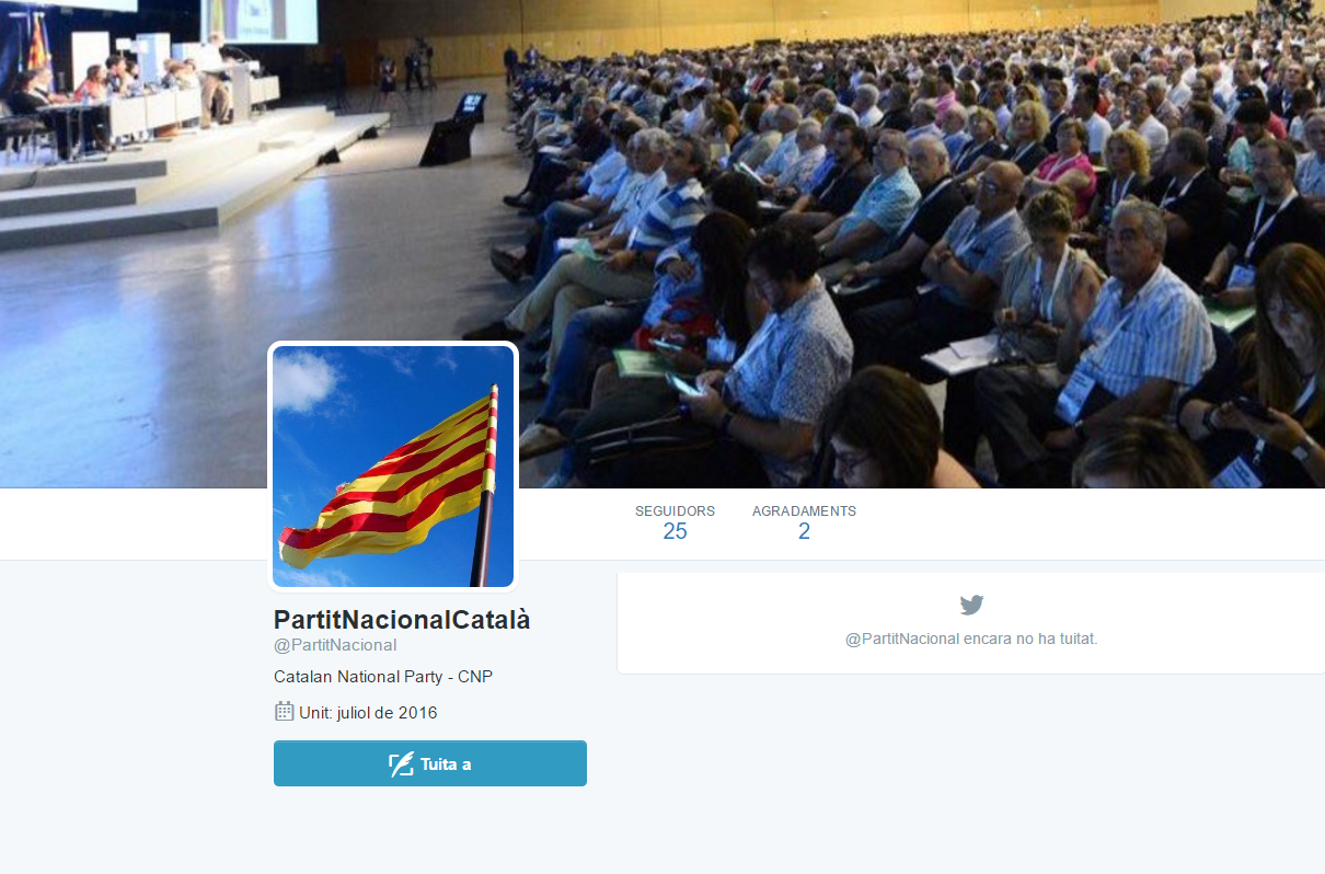 Los nombres del nuevo partido ya estaban en Twitter