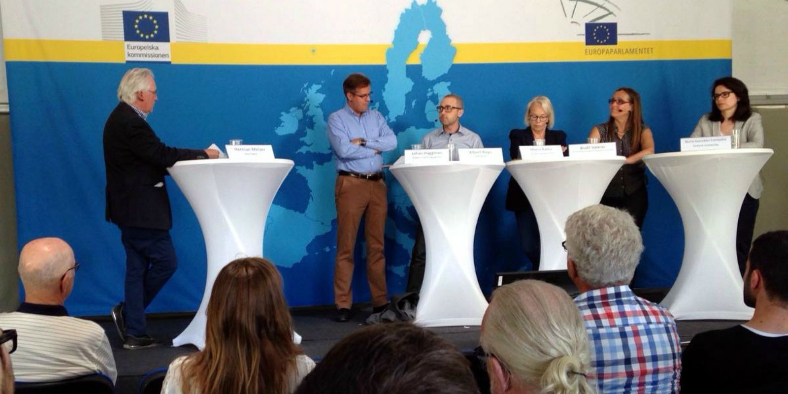 Les institucions europees organitzen un debat sobre el procés català a Suècia