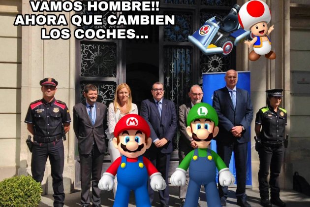 meme uniformes mossos