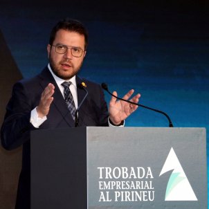Presidente Pere Aragones ha inaugurat la 33 edició de la Trobada Empresarial al Pirineu a la Seu d'Urgell ACN