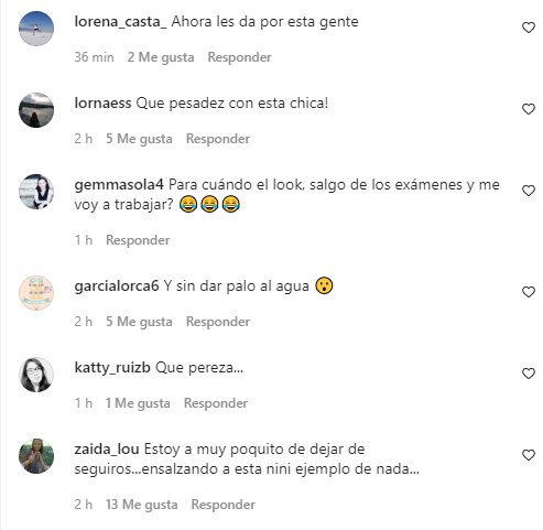 comentarios Victoria Federica Insta