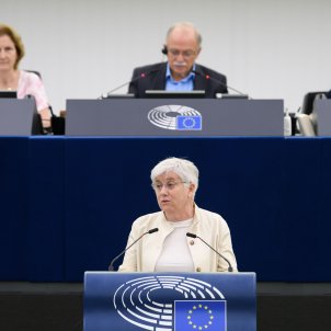 La eurodiputada de Junts Clara Ponsatí en el Parlamento Europeo   PE