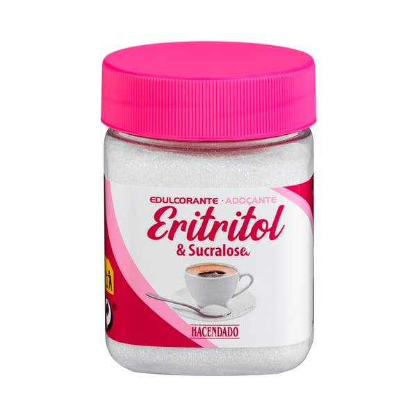 Edulcorante Eritritol y Sucralosa de Hacendado