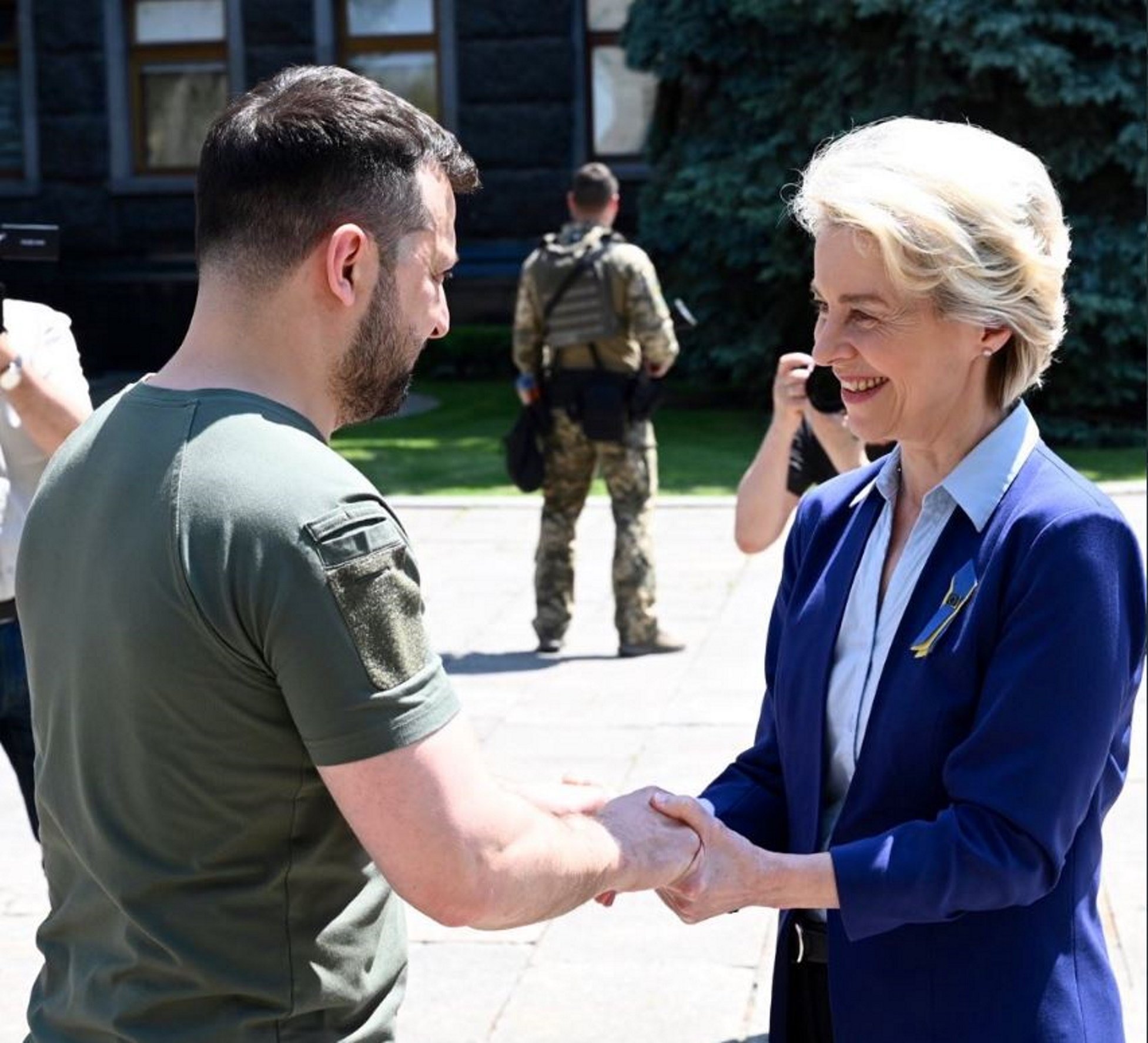 Von der Leyen viaja a Kyiv por segunda vez para reunirse con Zelenski