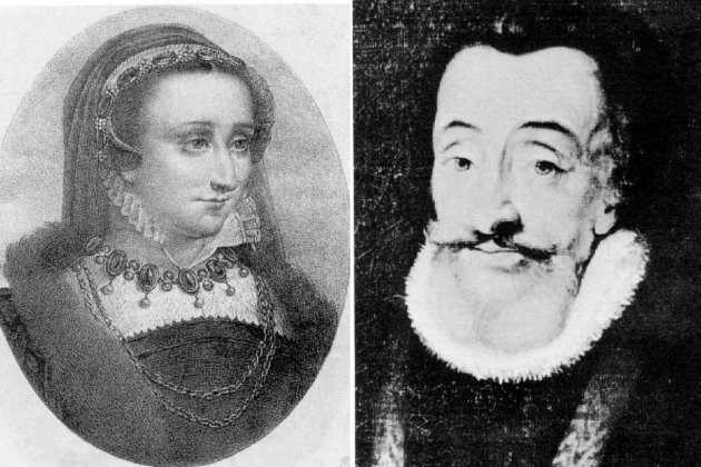 Joana d'Albret y Enric de Borbó Albret. Fuente Auñamendi Eusko Entziklopedia