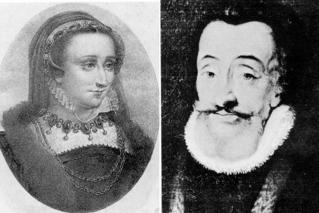 Joana d'Albret i Enric de Borbó Albret. Font Auñamendi Eusko Entziklopedia