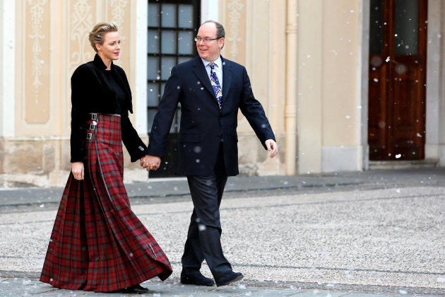 Charlene y Alberto de Mónaco EFE