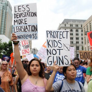 EuropaPress 4516685 11 june 2022 us new york people participate in the march for our lives
