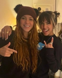 Shakira y Gale Shakira y Gale