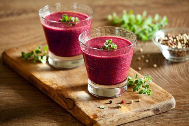 Gazpacho Remolacha Fresas Gazpacho Remolacha Fresas
