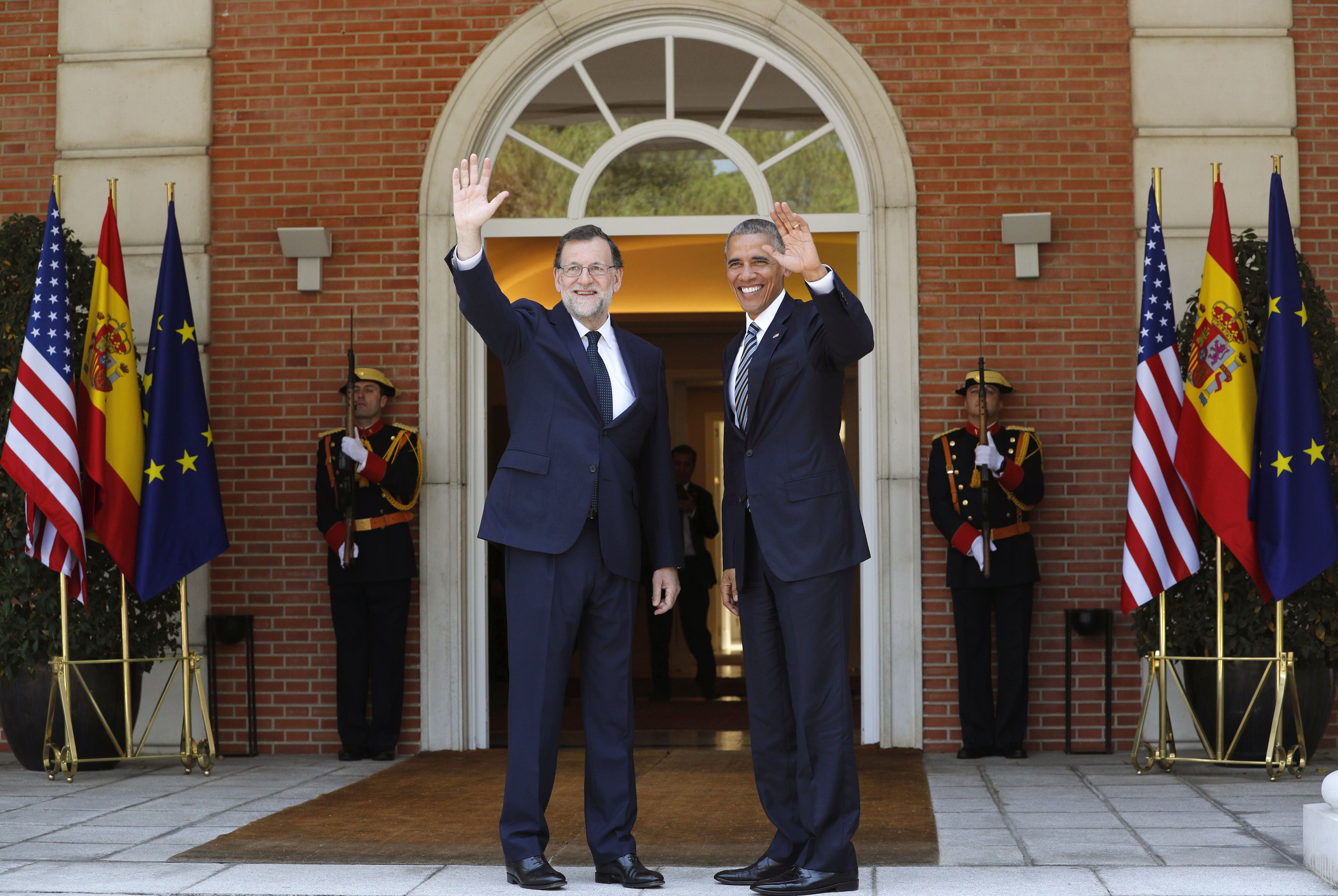 Obama defiende ante Rajoy un gobierno estable para España