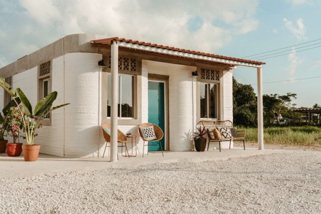 Edificio creado con impresora 3D Edificio creado con impresora 3D